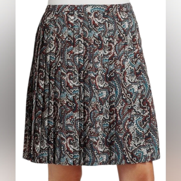 Lavia 18 Dresses & Skirts - Lavia 18 Made in Italy Pleated Paisley Skirt NWT | Size 48